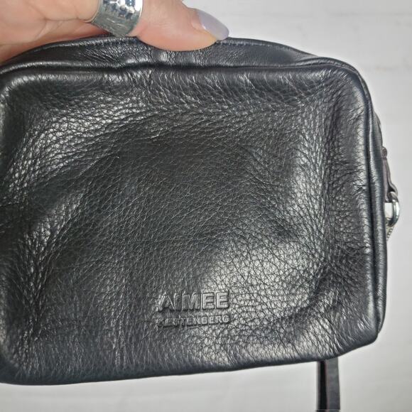 Bundle Aimee Kestenberg Studded Leather Crossbody Phone Case Wallet And Wristlet - Picture 12 of 16